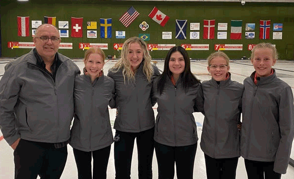girls winning team